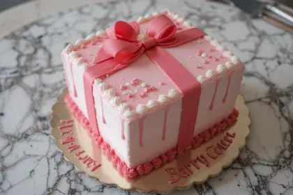 Bento Box Cake For Boyfriend