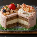 Cake Bento Design Simple