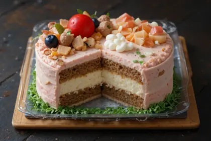 Cake Bento Design Simple