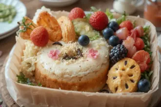 Cute Simple Bento Cake
