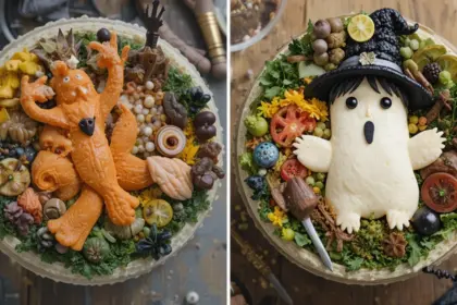 Halloween Bento Cake Ideas