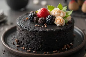 Bento Cake Aesthetic Black