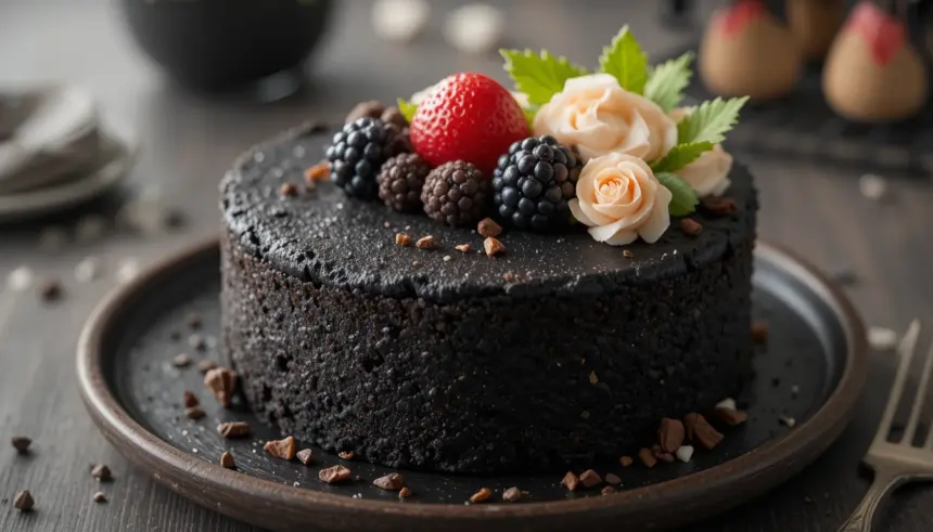 Bento Cake Aesthetic Black