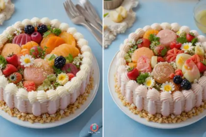 4 In 1 Bento Cake Design