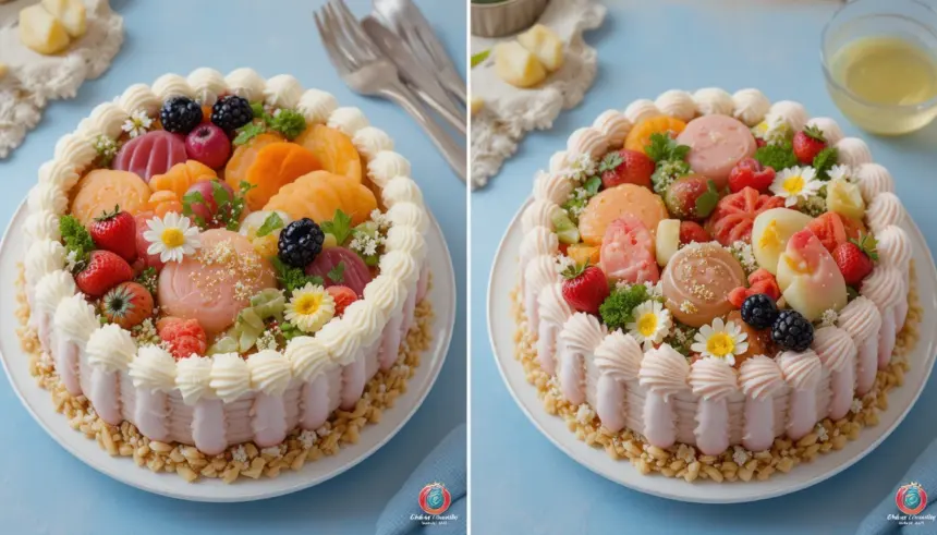 4 In 1 Bento Cake Design