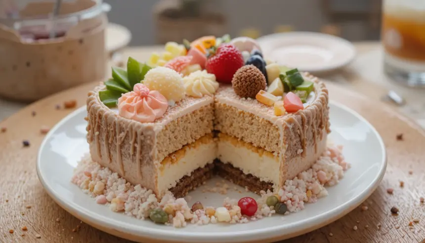 Bento Box Cake Aesthetic