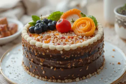 Korean Bento Cake Design