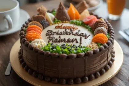 Birthday Bento Cake For Men