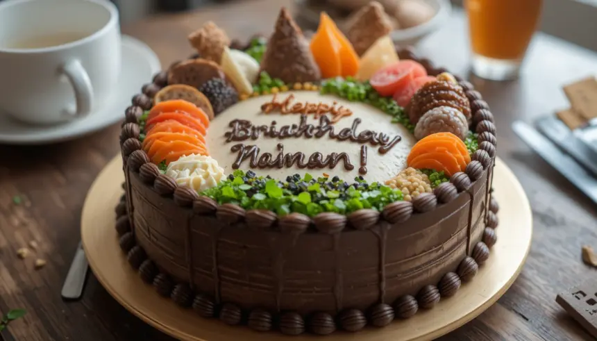 Birthday Bento Cake For Men