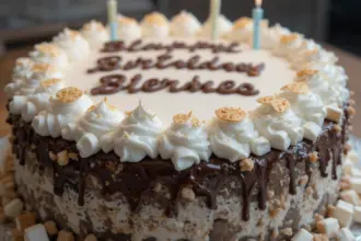 Smores Birthday Cake