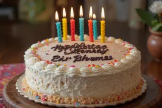 Traditional Birthday Cake