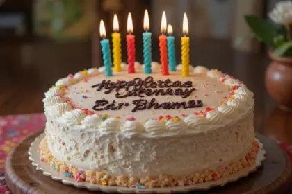 Traditional Birthday Cake