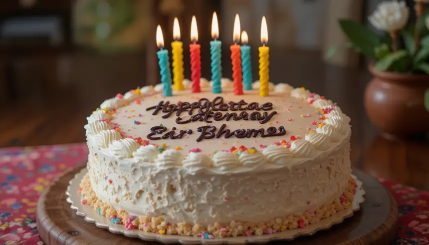 Traditional Birthday Cake