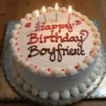 Simple Birthday Cake For Boyfriend