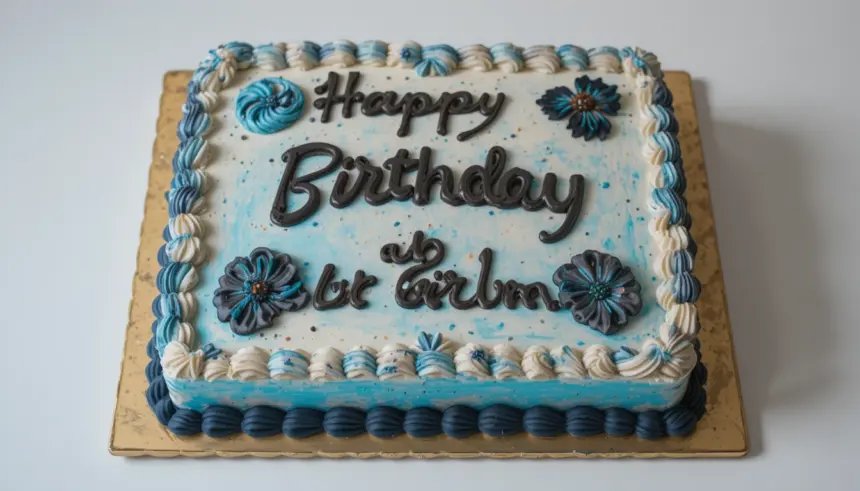 Boyfriends Birthday Cake