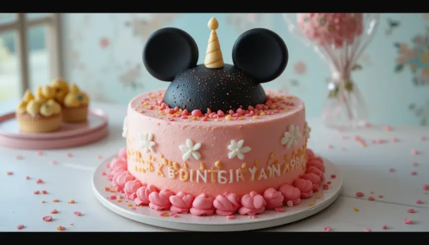 Mini Mouse Birthday Cake