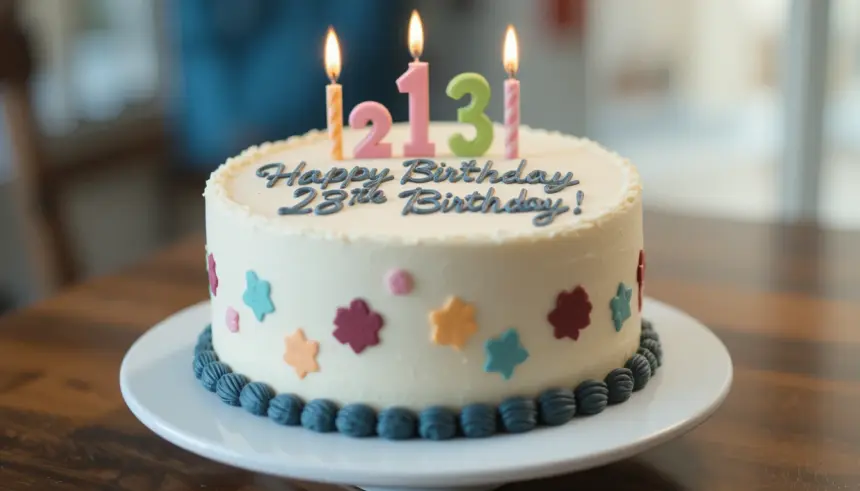 Seventeenth Birthday Cake