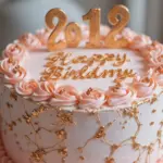 Birthday Cake Rose Gold