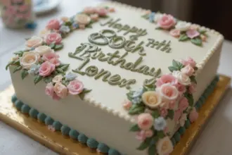 Cake For 80th Birthday Women