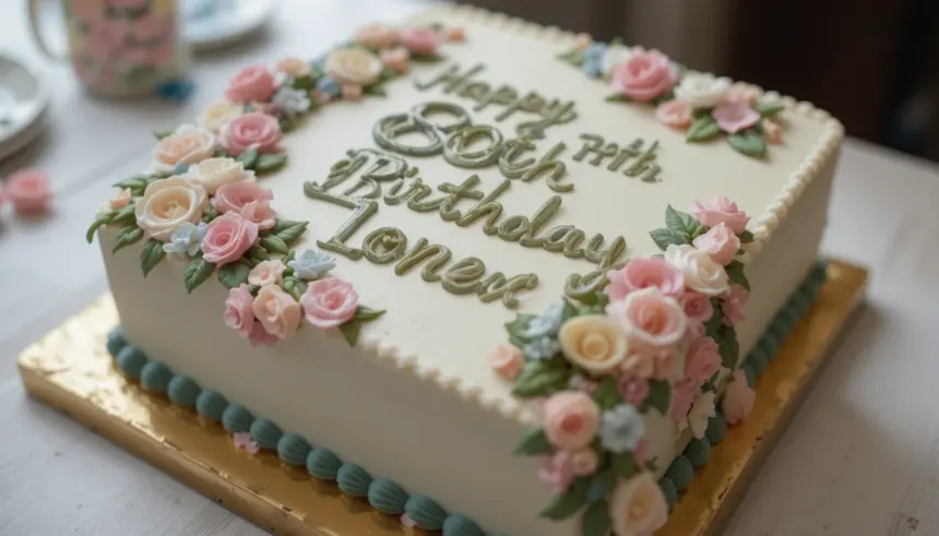 Cake For 80th Birthday Women