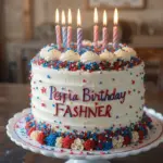 Patriotic Birthday Cake