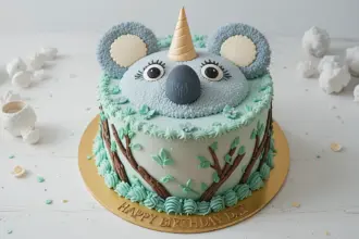Koala Birthday Cake