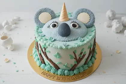 Koala Birthday Cake