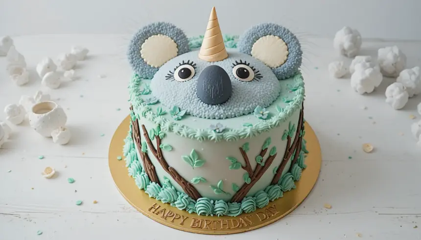 Koala Birthday Cake