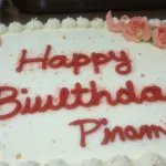 Indian Birthday Cake