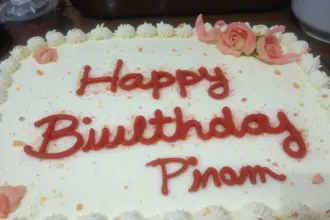 Indian Birthday Cake