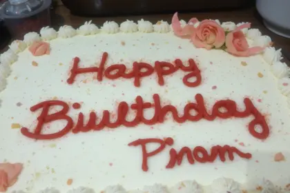 Indian Birthday Cake