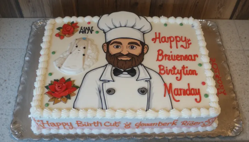 Chef Birthday Cake