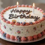 Cute Birthday Cake For Boyfriend