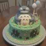 Totoro Birthday Cake