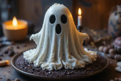 Ghost Birthday Cake