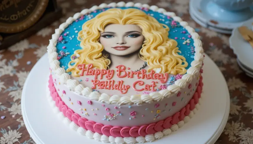 Dolly Parton Birthday Cake