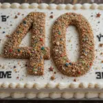 40th Birthday Cake Men