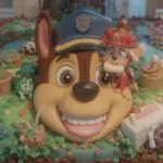 Chase Birthday Cake Paw Patrol