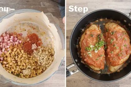 Bruschetta Chicken Breast Recipe Steps