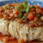 Baked Chicken Breast With Bruschetta