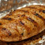 Grilled Chicken Breast On Foil