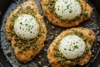 Pesto Mozzarella Chicken Breast Fillets