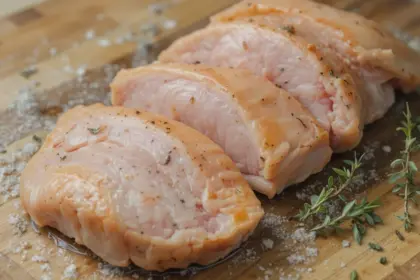 Chicken Breast Slices Ready