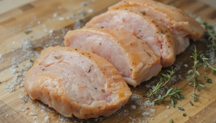 Chicken Breast Slices Ready