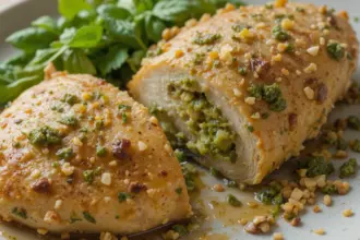 Pesto-Stuffed Chicken Breast