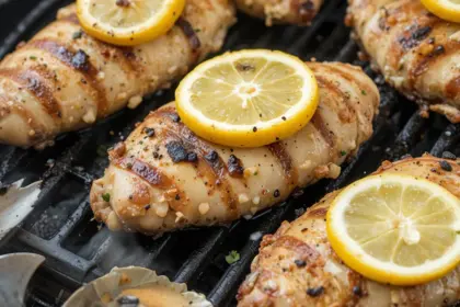 How To Grill Chicken Breast With Lemon