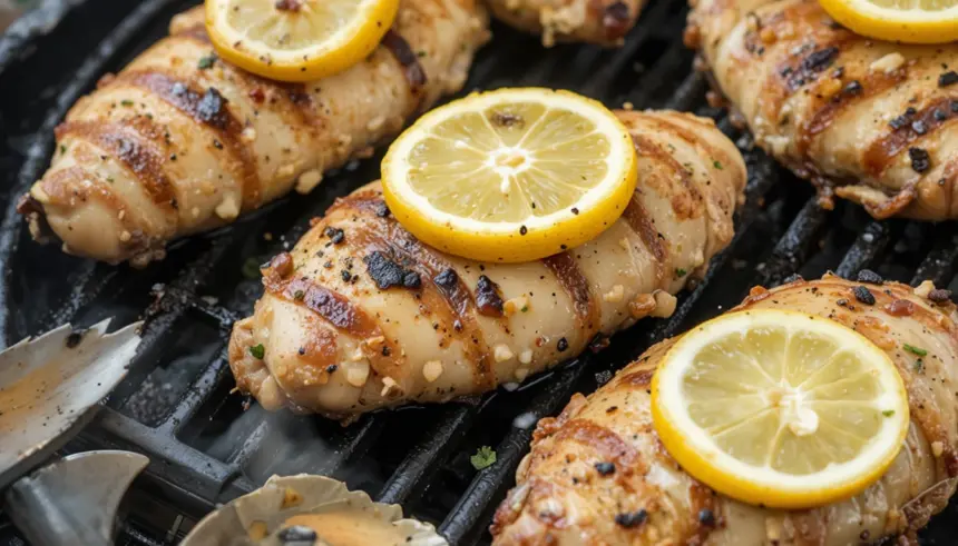 How To Grill Chicken Breast With Lemon