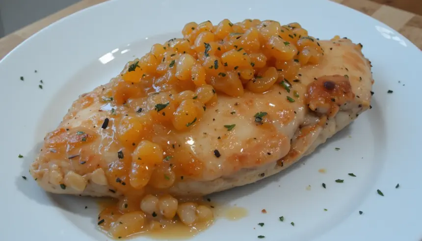 Chicken Breast With Tangerine Marmalade