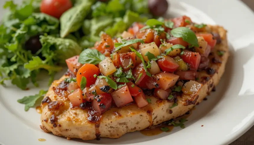 Balsamic Bruschetta Chicken Breast