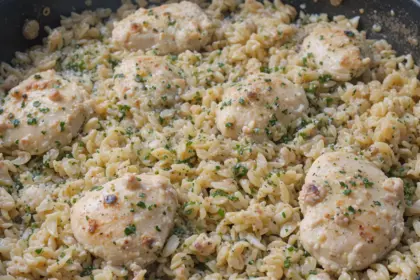 One Pan Chicken Orzo Recipes